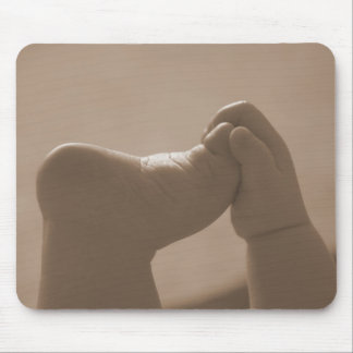 Tapis De Souris Main et pied de bébé