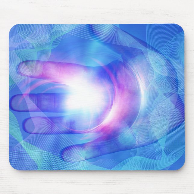 Tapis De Souris Main lumineuse (Devant)