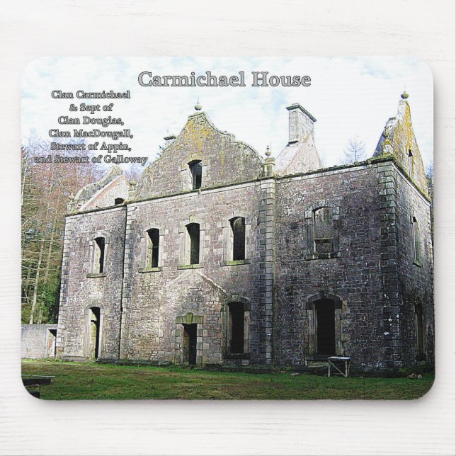 Tapis De Souris Maison Carmichael - Clan Carmichael (Devant)