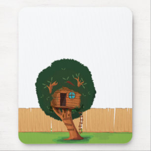 Tapis De Souris Maison dans l'arbre