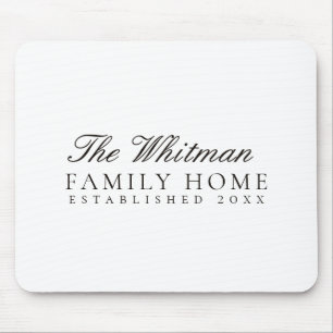 Tapis De Souris Maison de la famille White