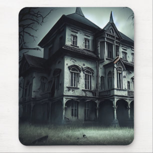 Tapis De Souris Maison haunted