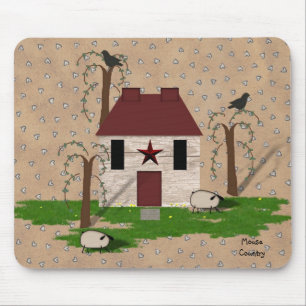 Tapis De Souris Maison primitive Mousepad