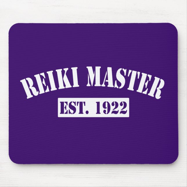 Tapis De Souris Maître Reiki (Devant)