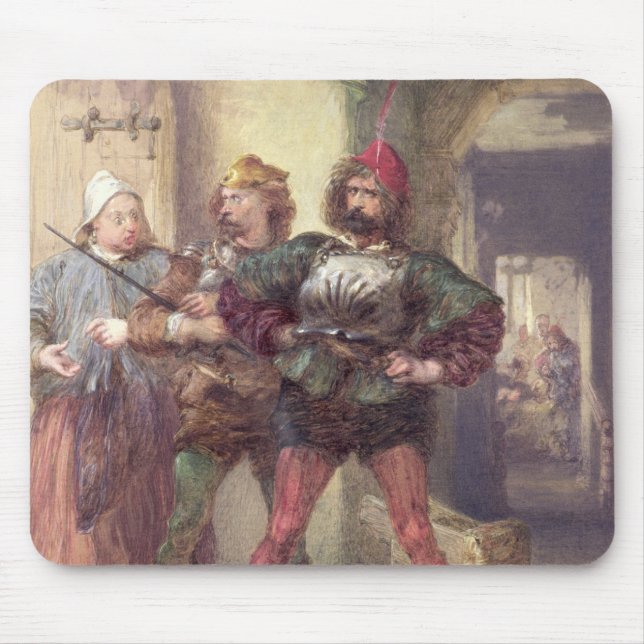 Tapis De Souris Maîtresse rapidement, Nym et Bardolph (Devant)