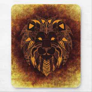Tapis De Souris Majestic Lion Mousepad - Puissance et élégance