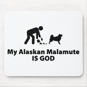 Tapis De Souris Malamute d'Alaska