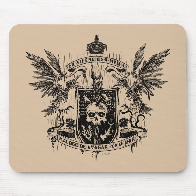 Tapis De Souris Maldecido a Vagar Por El Mar (Devant)