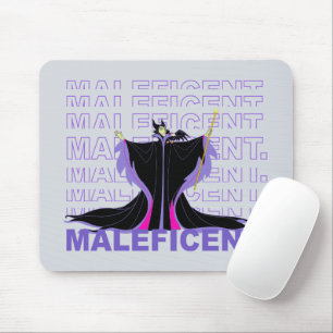 Tapis De Souris Maléfique  En texte mauve