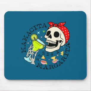 Tapis De Souris Mama cita mamacita a besoin d'une margarita drôle 