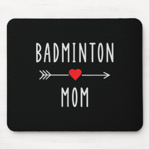 Tapis De Souris Maman de badminton Maman joueuse de badminton Cade