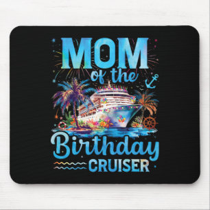 Tapis De Souris Maman De Birthday Cruiser Funny Cruise Anniversair