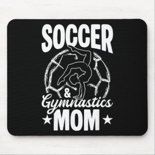 Tapis De Souris Maman de foot et de gymnastique Maman de foot et d