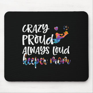Tapis De Souris Maman de gardien de but de foot super fière d'un b