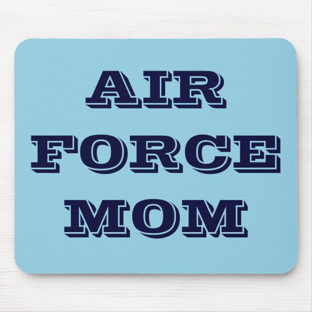 Tapis De Souris Maman de la Force aérienne de Mousepad (Devant)