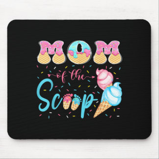 Tapis De Souris Maman de la révélation du sexe de bébé glace à la