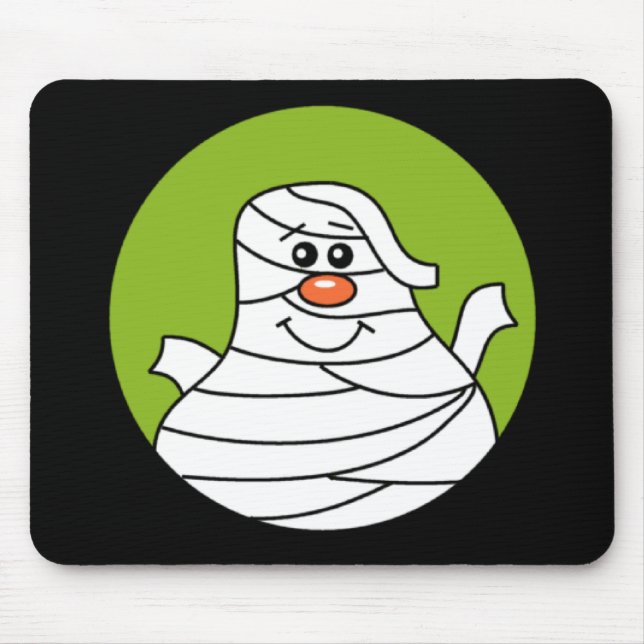 Tapis De Souris Maman d'Halloween (Devant)
