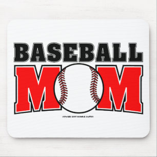 Tapis De Souris Maman du baseball Mousepad