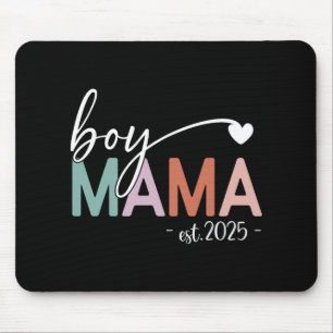 Tapis De Souris Maman d'un garçon prévue pour 2025 Grossesse Maman