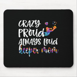 Tapis De Souris Maman gardien de but de foot super fière d'un but