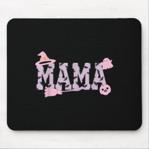 Tapis De Souris Maman Halloween effrayant Maman de l'université Ro