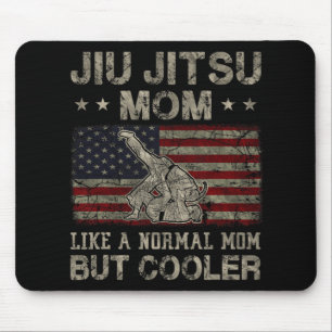 Tapis De Souris Maman Jitsu comme une maman normale mais Mère plus