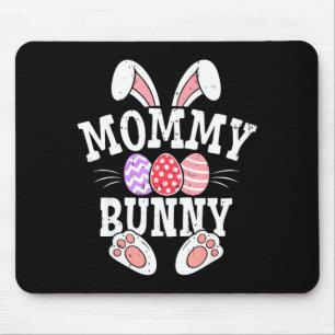 Tapis De Souris Maman Lapin Joyeux Jour de Pâques Correspondance F