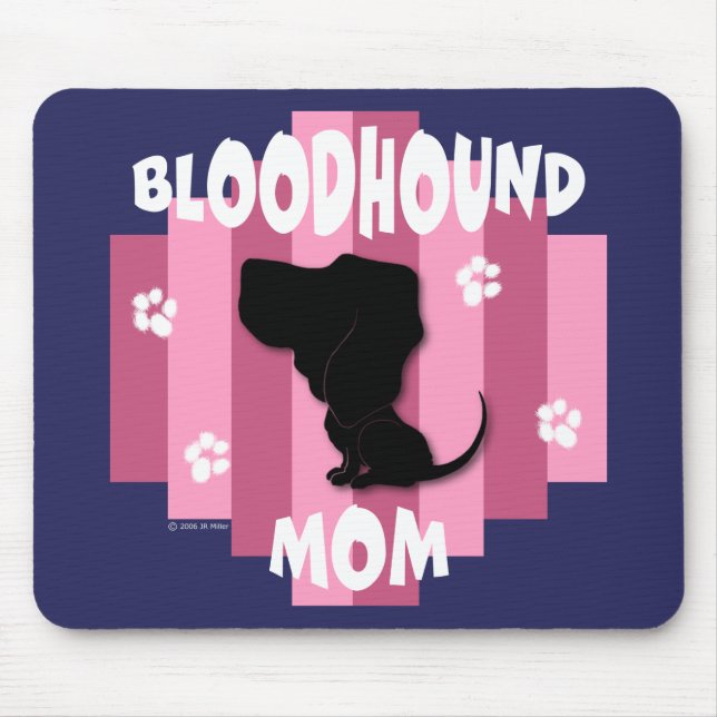 Tapis De Souris Maman Mousepad de limier (Devant)