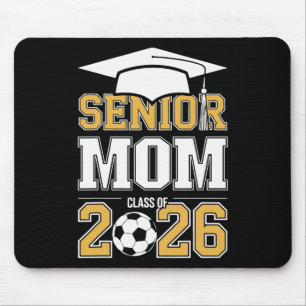Tapis De Souris Maman senior Cl de 2026 Diplômée de football 2026
