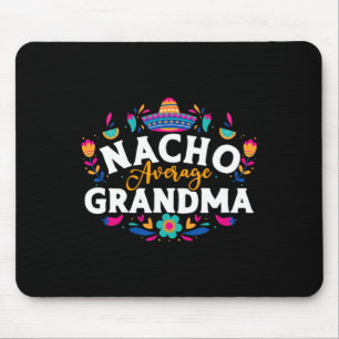Tapis De Souris Mamie moyenne nacho Cinco De Mayo Mexicain Matchi