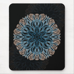 Tapis De Souris Mandala de sable et de mer