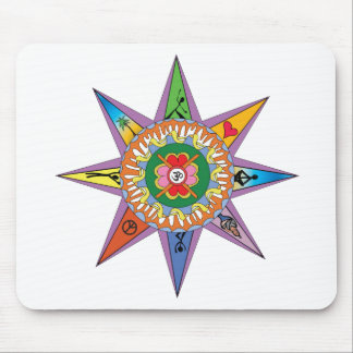 Tapis De Souris Mandala Mousepad de yoga