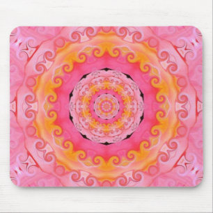 Tapis De Souris Mandala rose