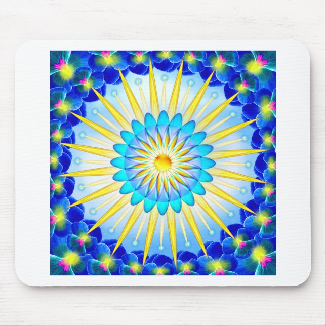 Tapis De Souris Mandala Sunshine (Devant)