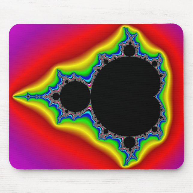 Tapis De Souris Mandelbrot original a placé 04 - fractale Mousepad (Devant)