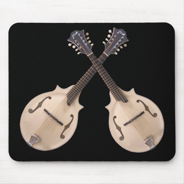 TAPIS DE SOURIS MANDOLINS-MOUSEPAD CROISÉ (Devant)