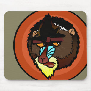 TAPIS DE SOURIS MANDRILL HORIZONTAL MOUSE PAD