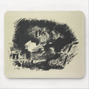 Tapis De Souris Manet   Le Corbeau, 1875