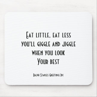 Tapis De Souris Mange un peu