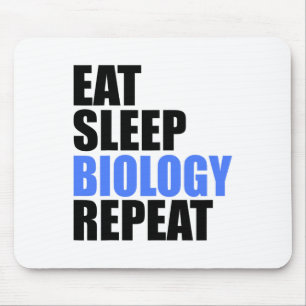 Tapis De Souris Manger Dormir Biologie Répéter Biologiste Professe