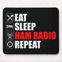 Manger. Dormir. Ham Radio. Recommencer