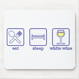 Tapis De Souris Mangez… du vin blanc de sommeil…