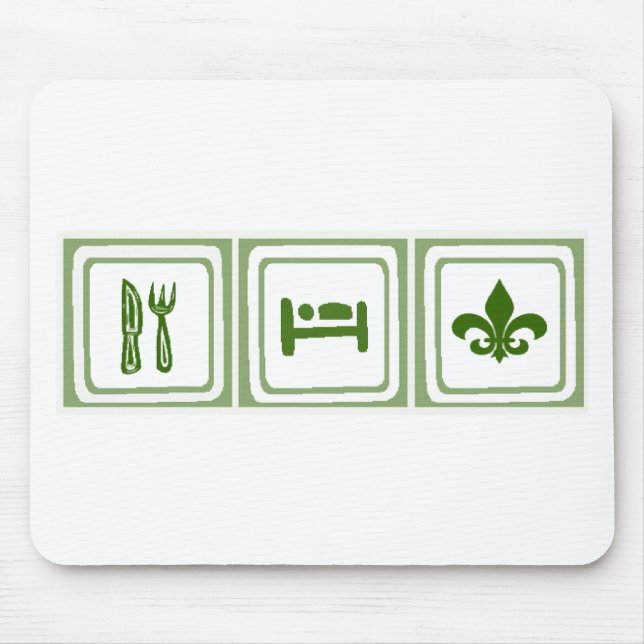 Tapis De Souris Mangez le sommeil… (Devant)