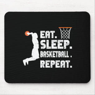 Tapis De Souris Mangez Sleep Bysketbyll Répéter Bysketbyll Sports