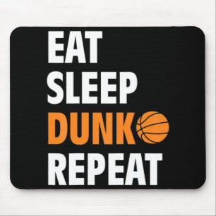 Tapis De Souris Mangez Sleep Dunk Répétez Fun Basketball