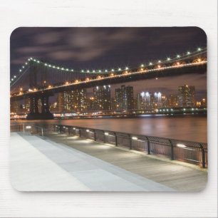 Tapis De Souris Manhattan Bridge et NYC Skyline