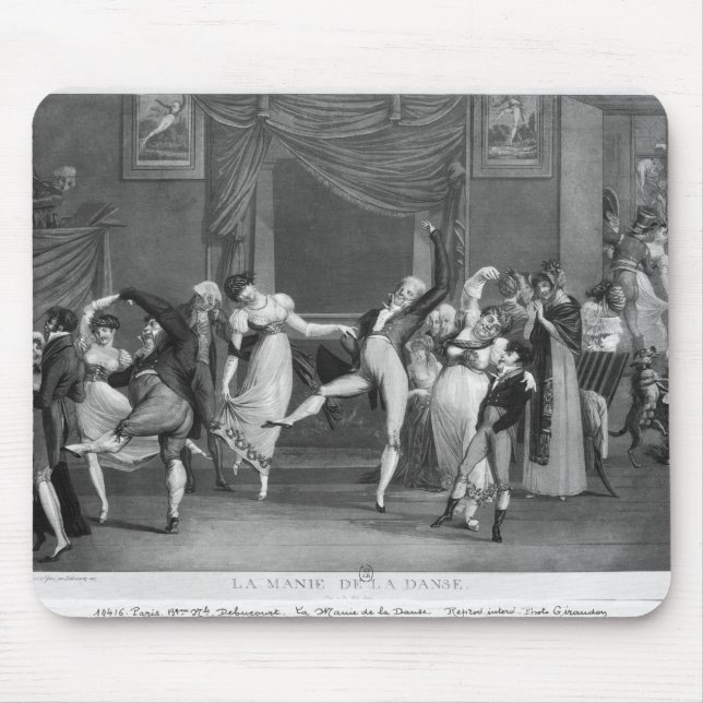 Tapis De Souris Manie de danse, 1809 (Devant)