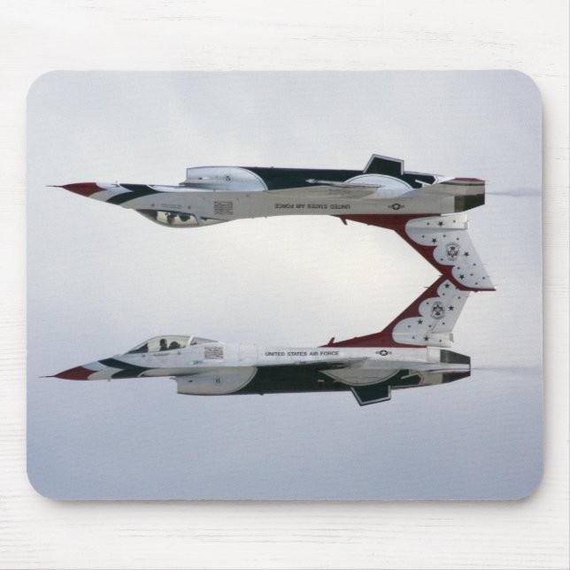Tapis De Souris Manoeuvre F-16 Thunderbirds - Inverted (Devant)