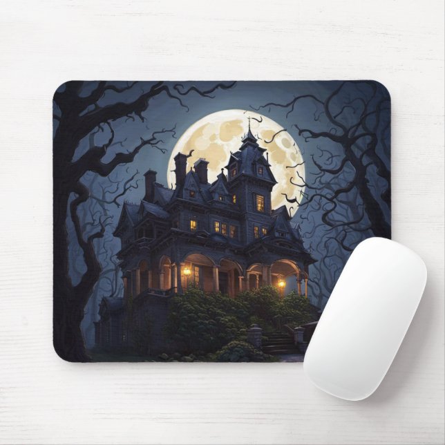 Tapis De Souris Mansion hantée (Avec souris)