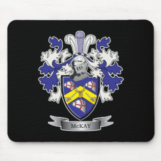Tapis De Souris Manteau de crête de famille de McKay des bras